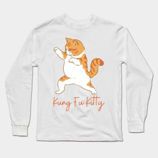 Kitty Kung Fu Long Sleeve T-Shirt